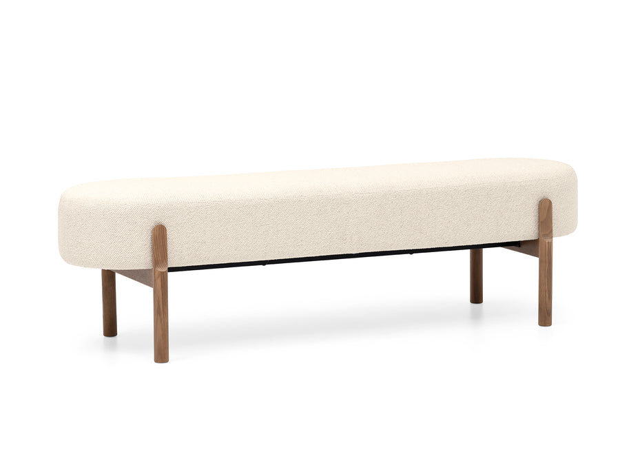 Calligaris Oleandro — Bench and frame match; upholstery T6D differs from ordered T6F.