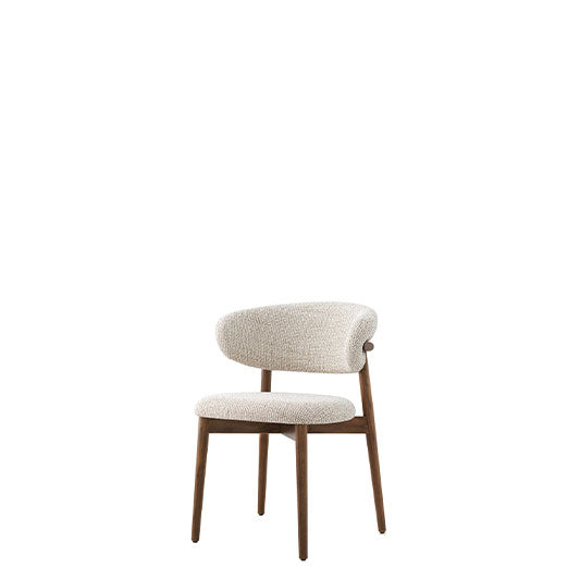 Calligaris Oleandro Wood Dining Chair, shown against a white background.
