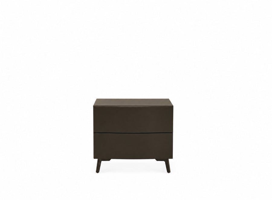 Sinuosa bedside table with optional STEP feet