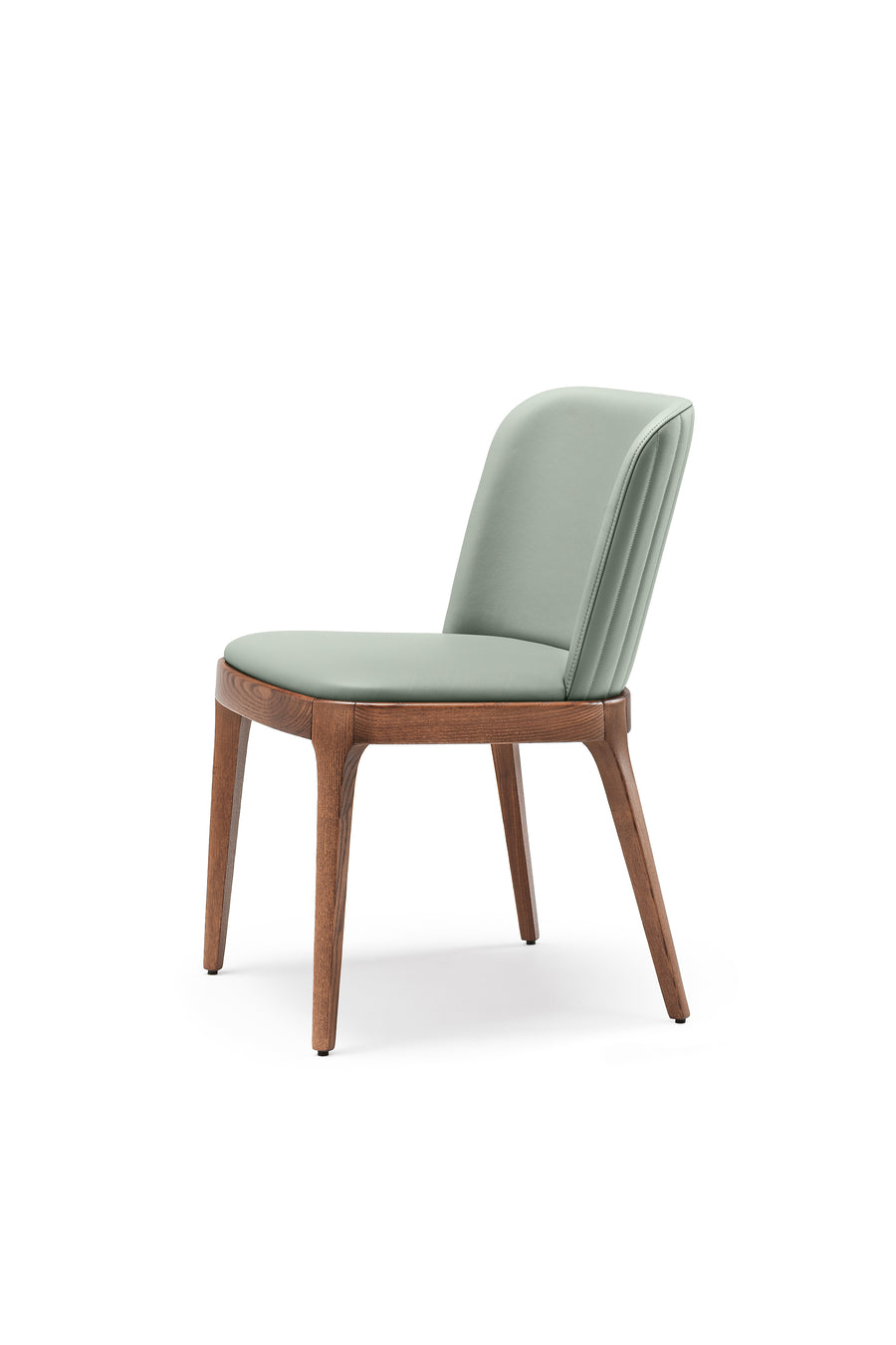 Cattelan Italia Magda Barré Dining Chair — main menu image — pale green chair on white
