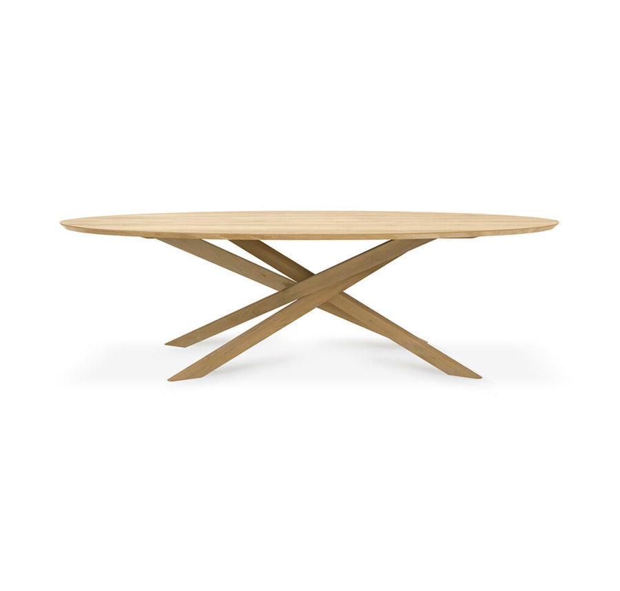 Mikado Oval Dining Table by Ethnicraft
