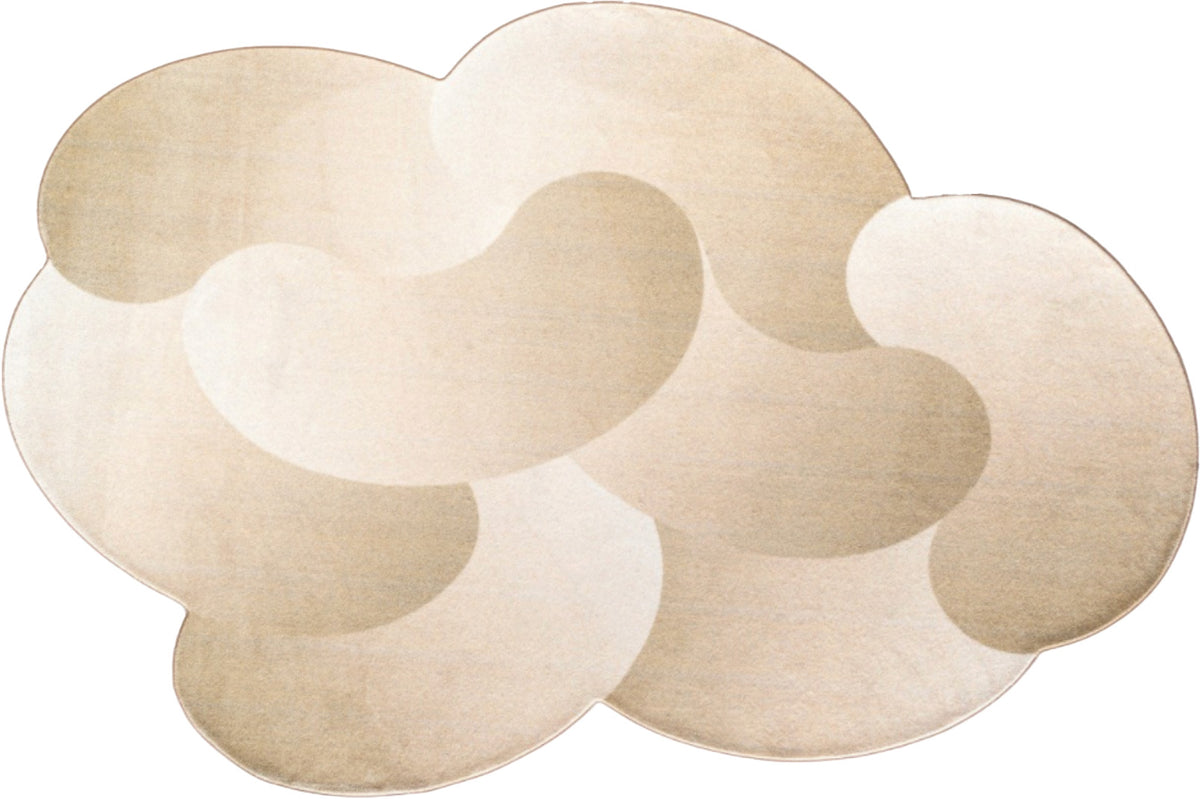 Calligaris Curved rug — supplier cut-out on white