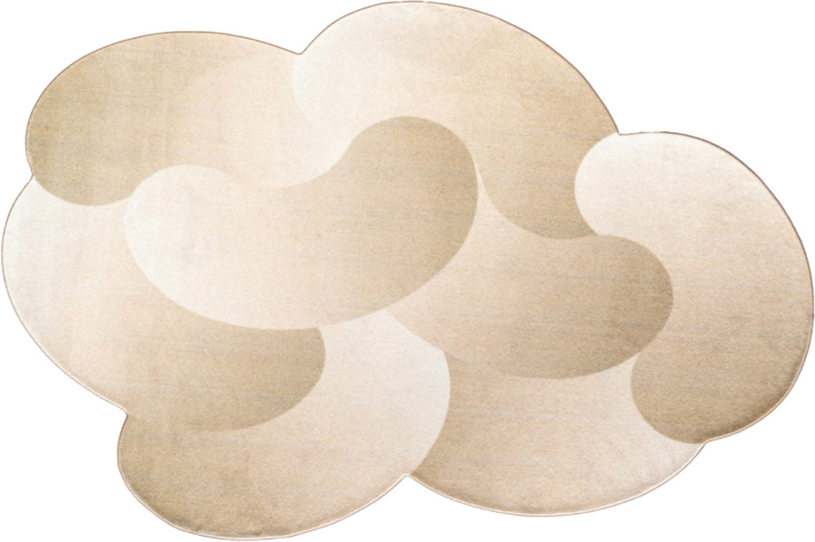 Calligaris Curved rug — supplier cut-out on white