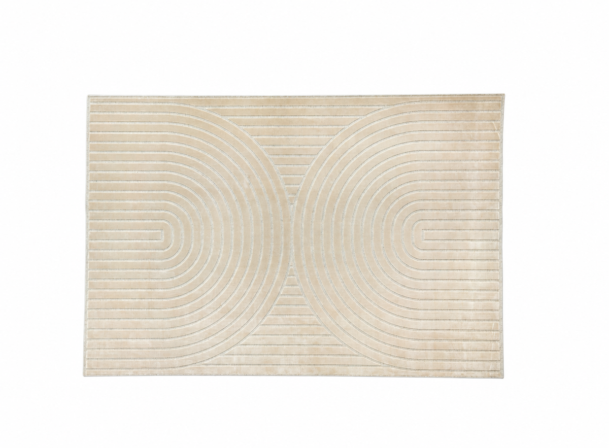 Calligaris Mirage rug — cut-out on white