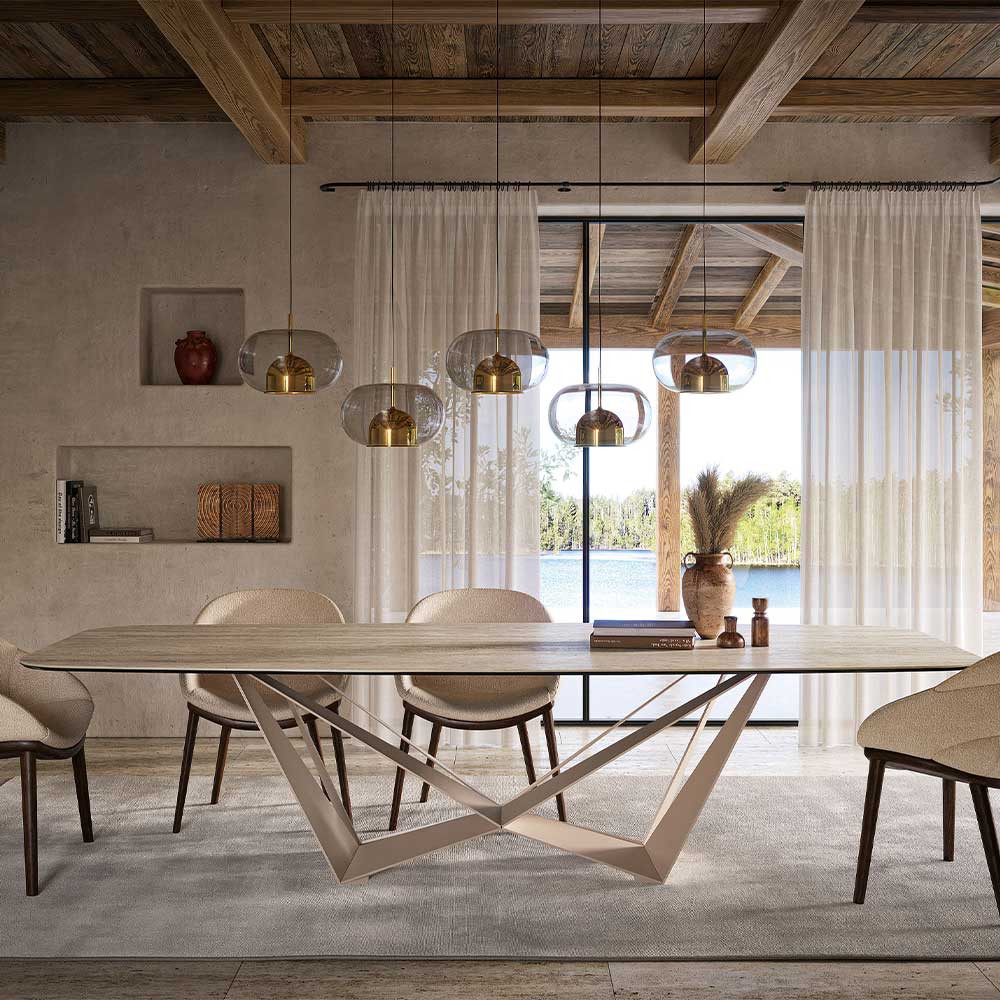 Skorpio Keramik Dining Table lifestyle