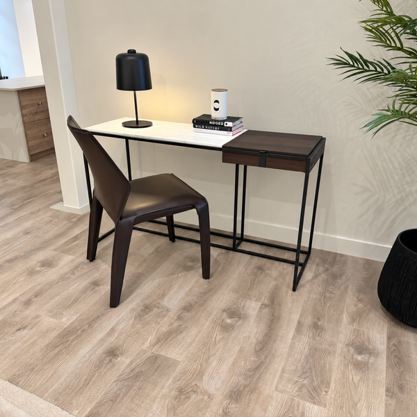 Natuzzi Italia Fil Rouge desk and Frida chair set — ex-display