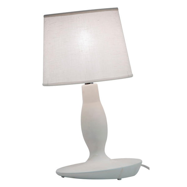 Natuzzi Editions Norma M white table lamp — ex-display