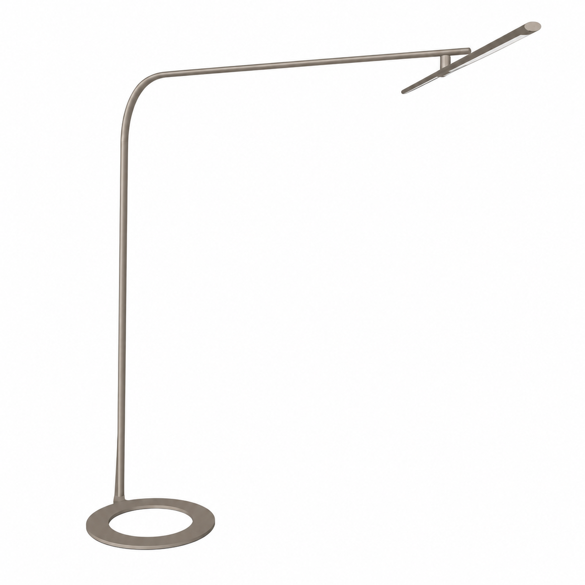 Cattelan Italia Stealth floor lamp in titanium GFM11 — supplier reference, white background cleaned for review.