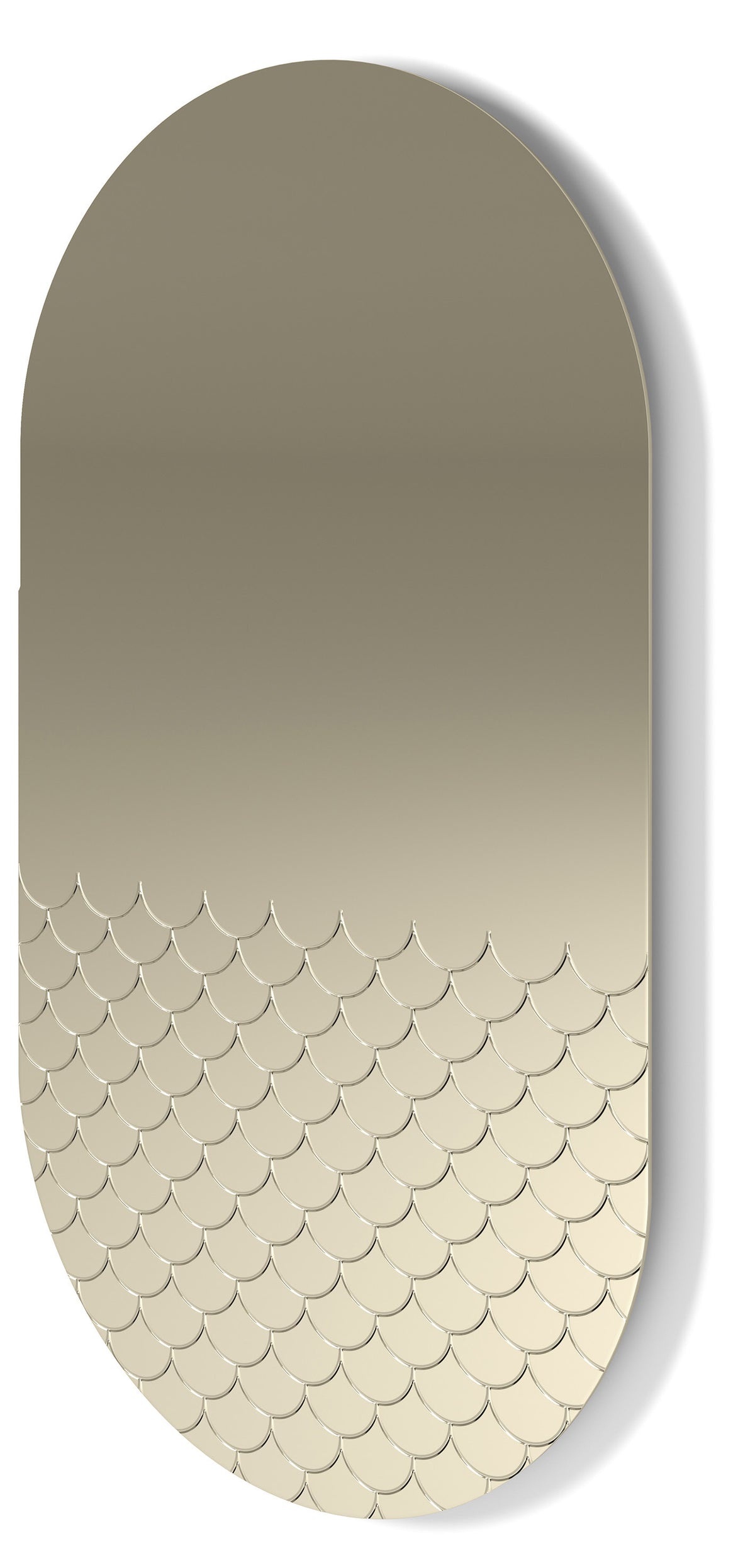 Natuzzi Italia Mermaid bronze mirror — matched product reference, supplier original.
