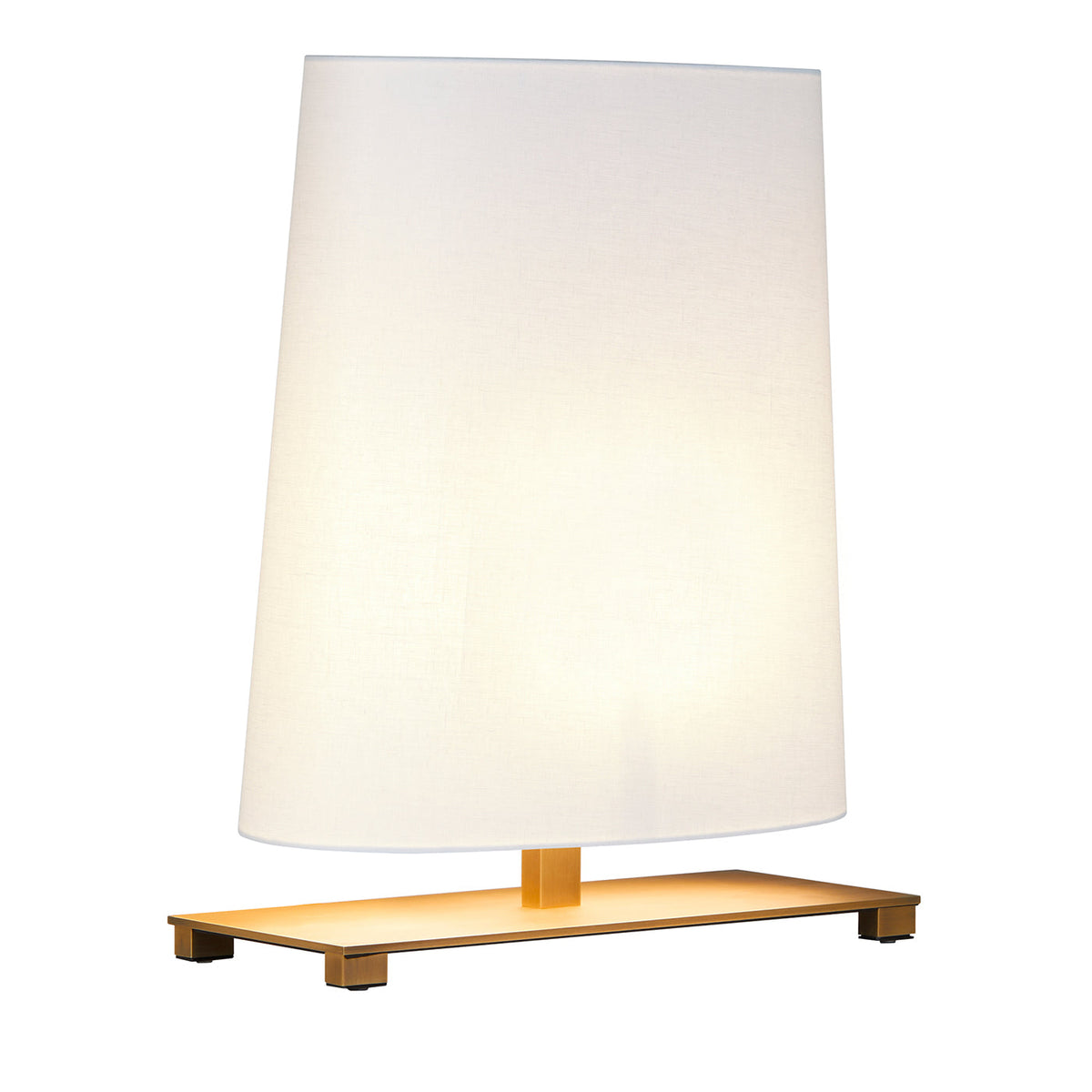 Contardi Ovale small satin-bronze table lamp — matching supplier image; all other furniture and accessories excluded.
