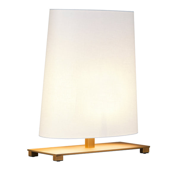 Contardi Ovale small satin-bronze table lamp — clearance