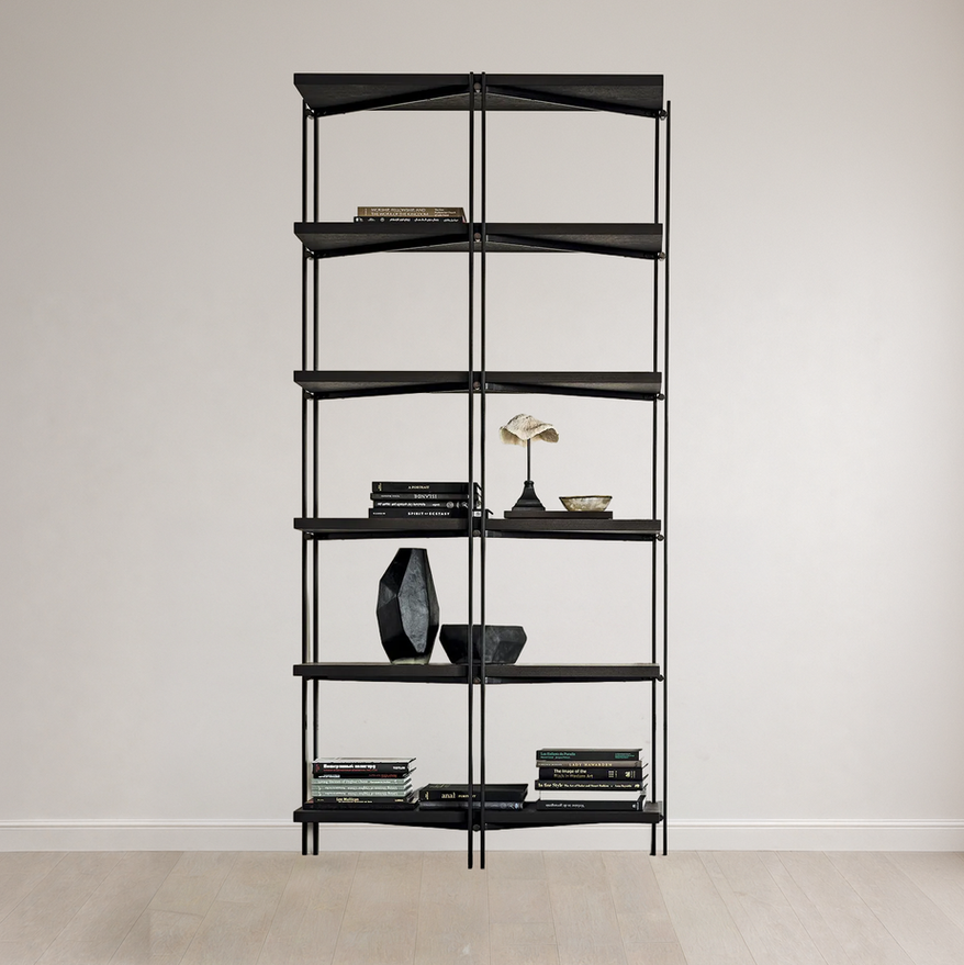 Cattelan Italia Hudson bookcase — showroom photograph 1