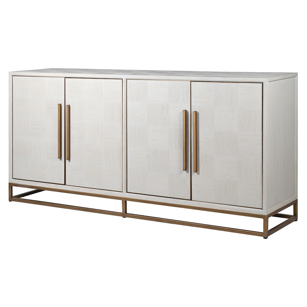 Crawford Ivory Four-Door Sideboard — view 1