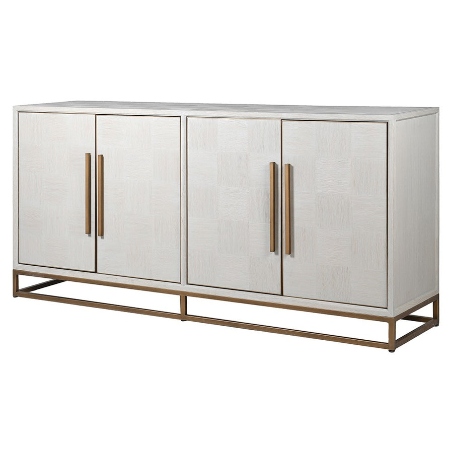 Crawford Ivory Four-Door Sideboard — view 1