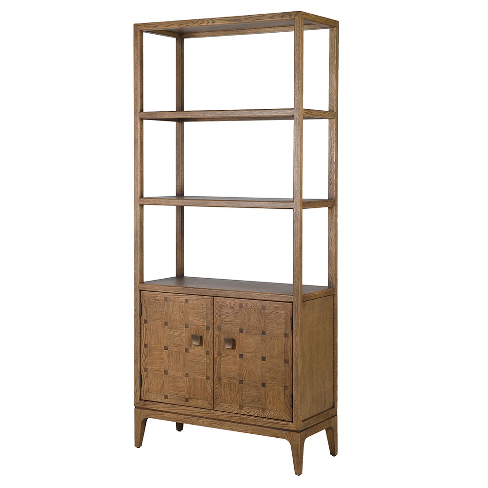Dartmouth Parquet Storage Shelving Unit — full product view