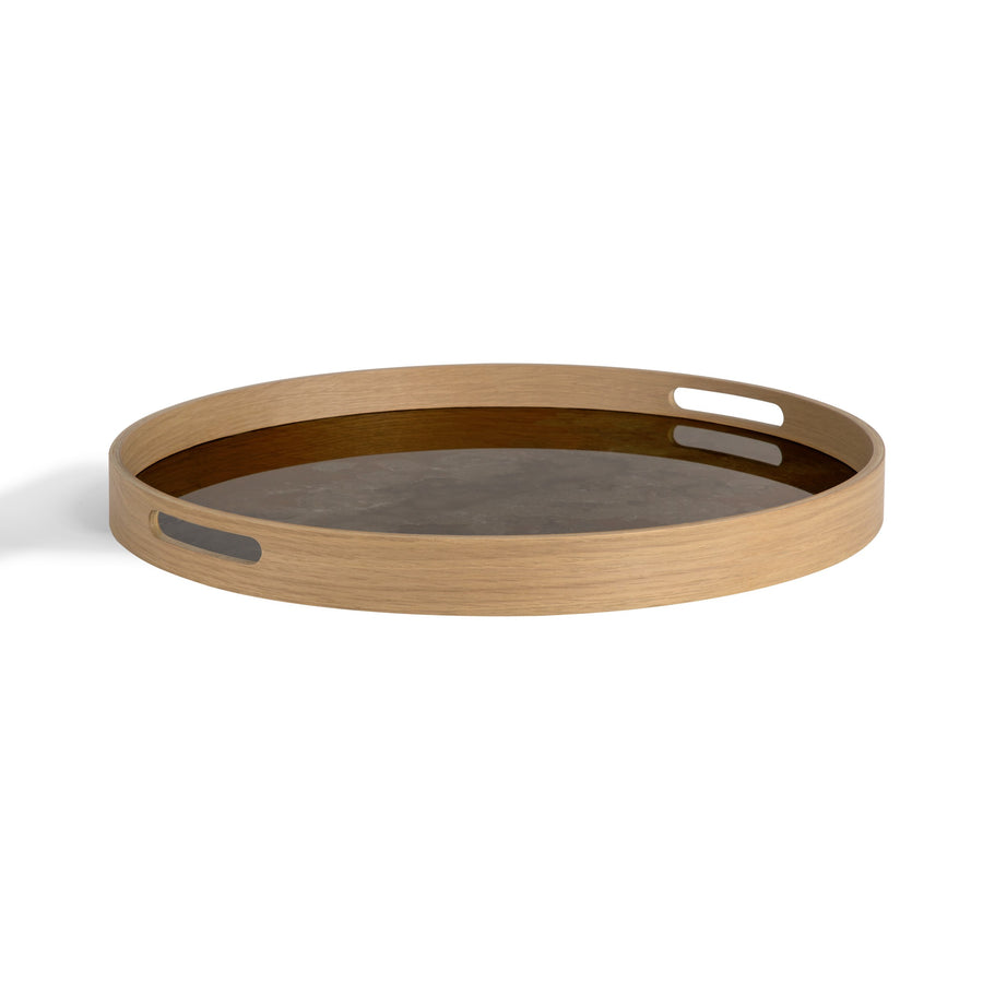Organic Metallic Bronze Tray — cutout