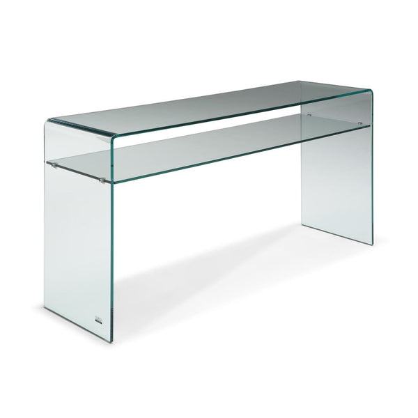 Natuzzi Italia Mercurio glass console — ex-display