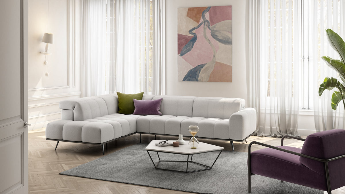 Natuzzi Editions Scacco Sofa — room setting
