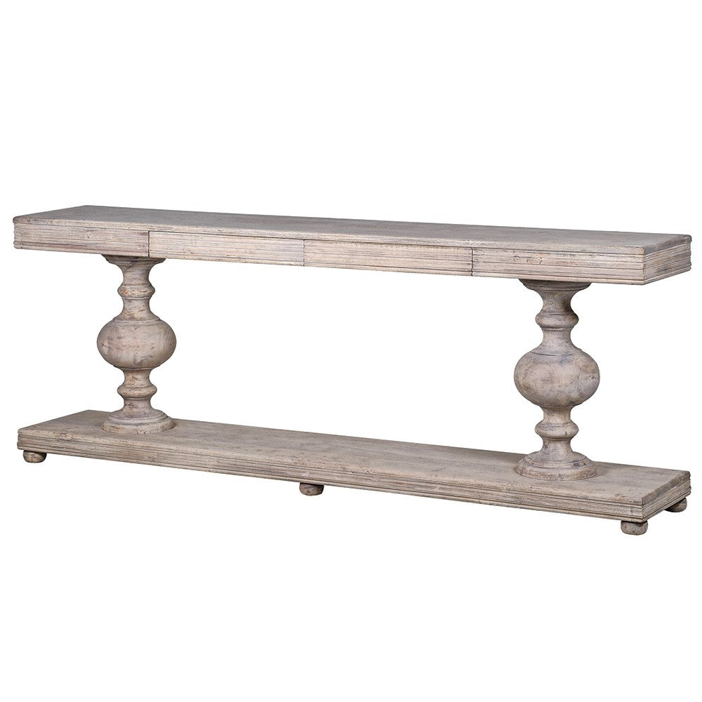 Ludlow Grand Pedestal Console — view 1