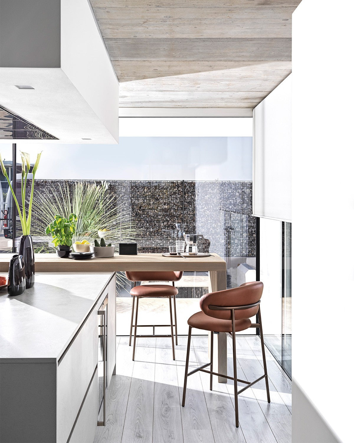 Calligaris Oleandro Stool Metal - manufacturer gallery view 2