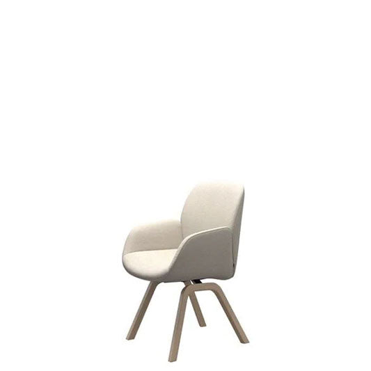Stressless Bay D200 Dining Armchair, shown against a white background.