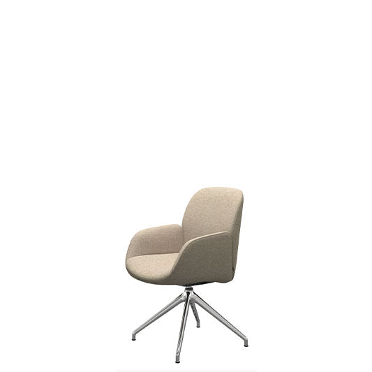 Stressless Bay D350 Dining Armchair, shown against a white background.